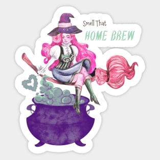 Making home brew (farts) Sticker